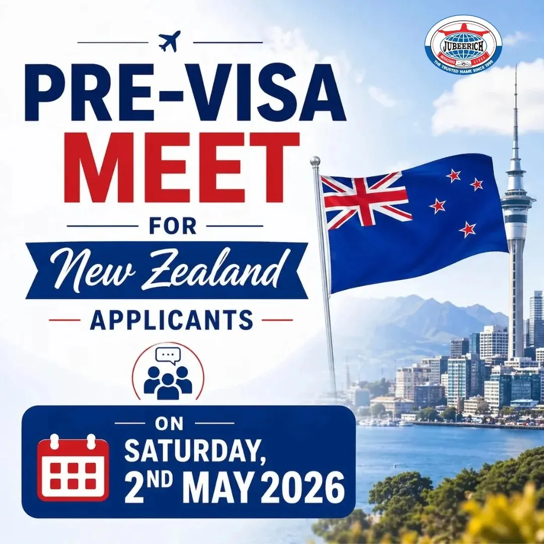 Pre-Visa Meet for New Zealand Applicants