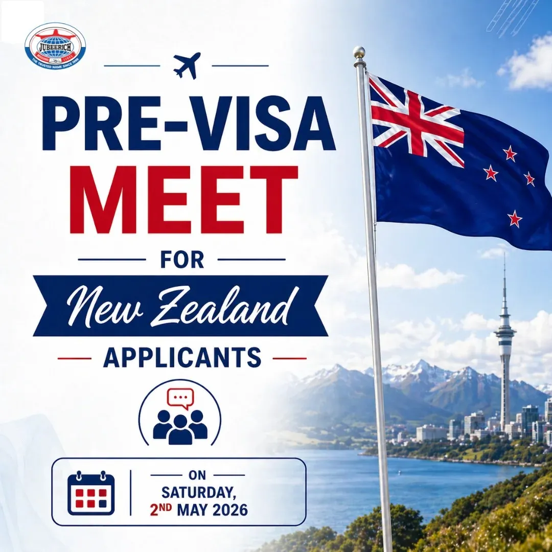 Pre-Visa Meet for New Zealand Applicants