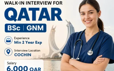 Walk-In Interview for Female Nurses – Qatar