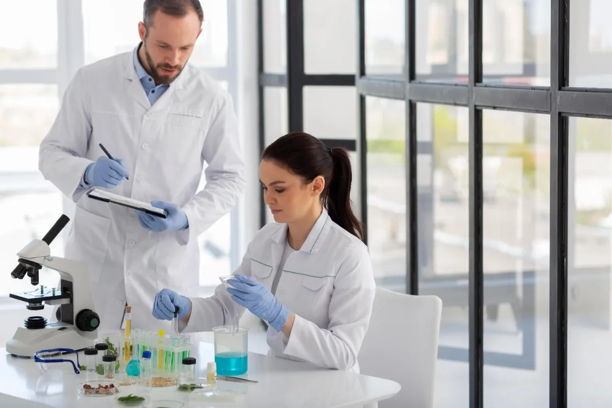 Bachelor's Degree in Biomedicine students
