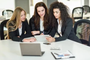 Business administration students